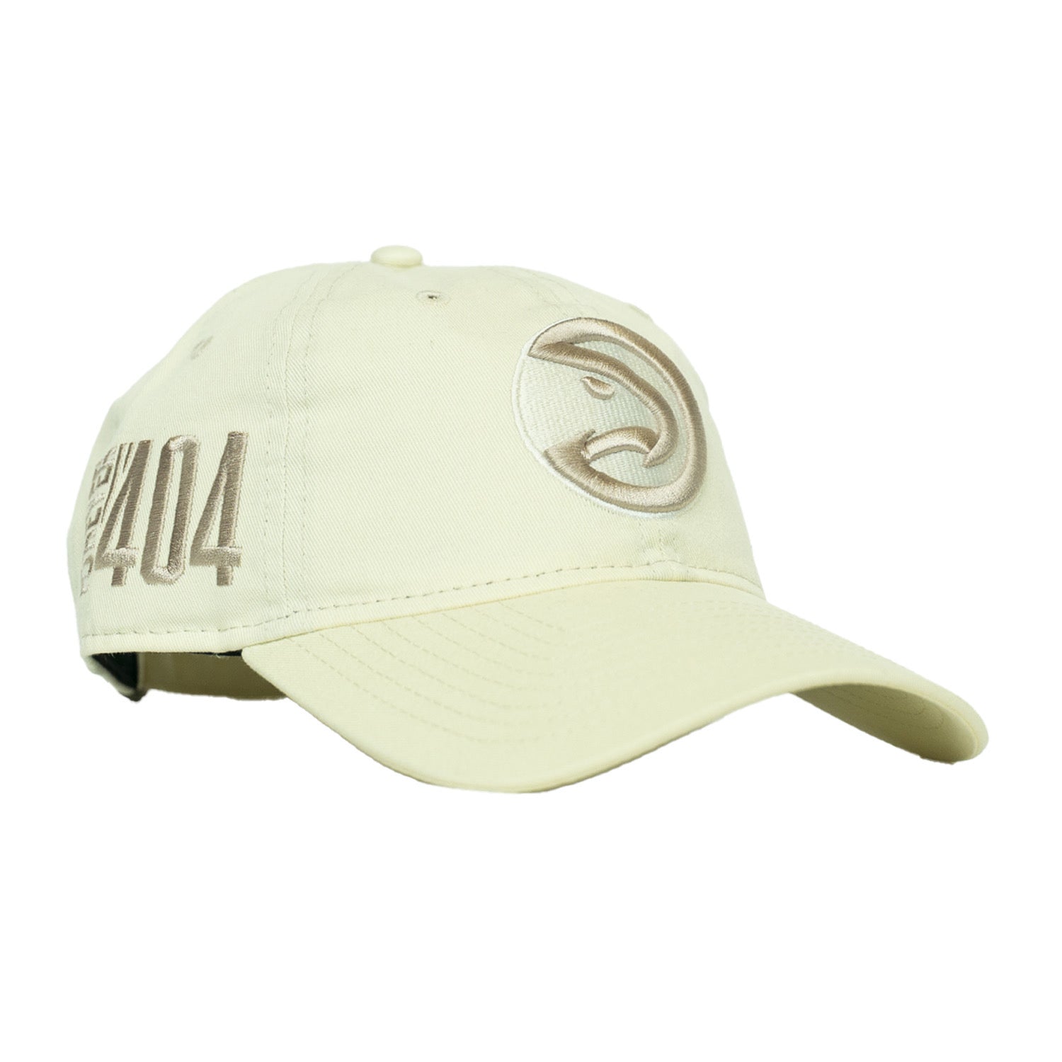 New Era Hawks Mono Cream 404 Dad Hat