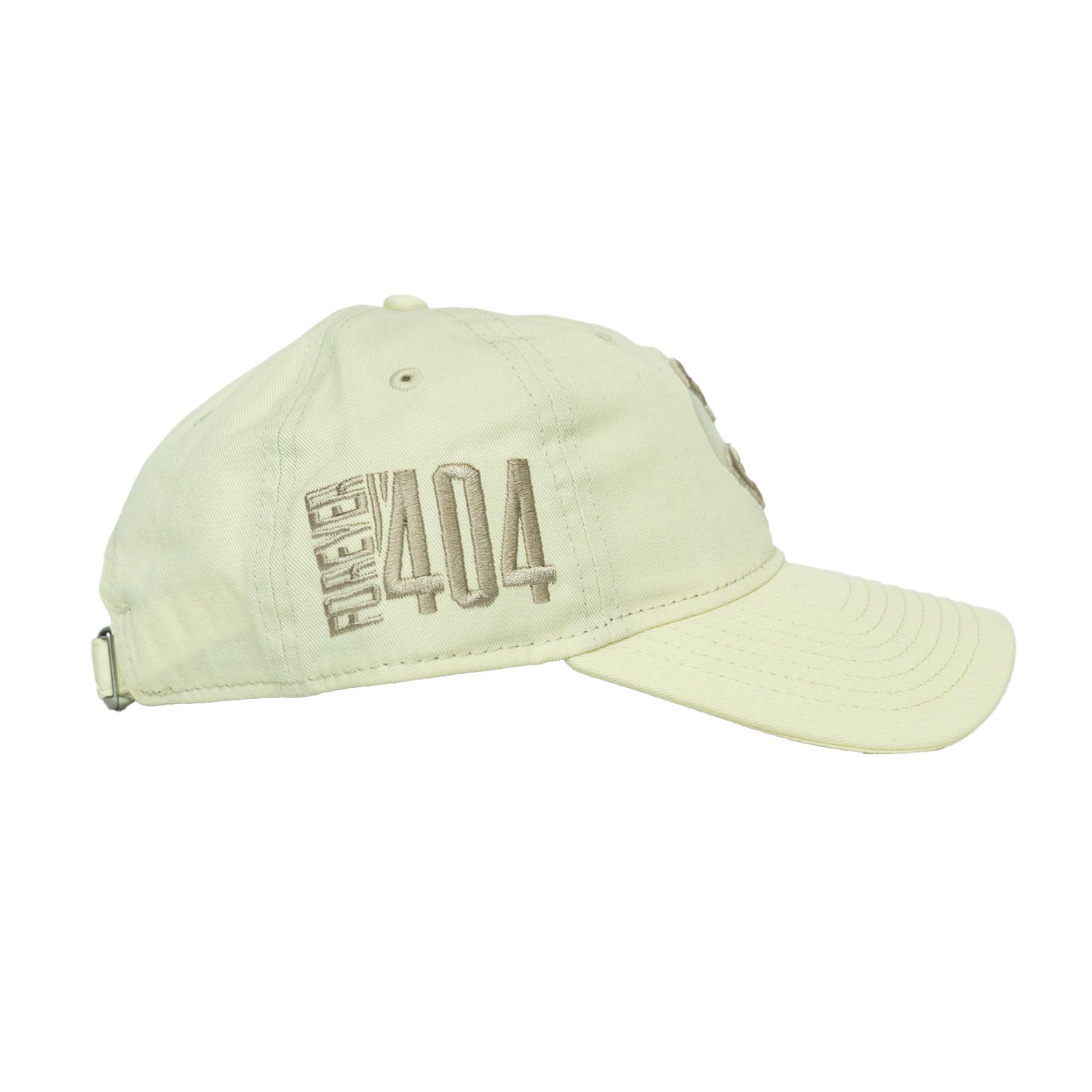 New Era Hawks Mono Cream 404 Dad Hat
