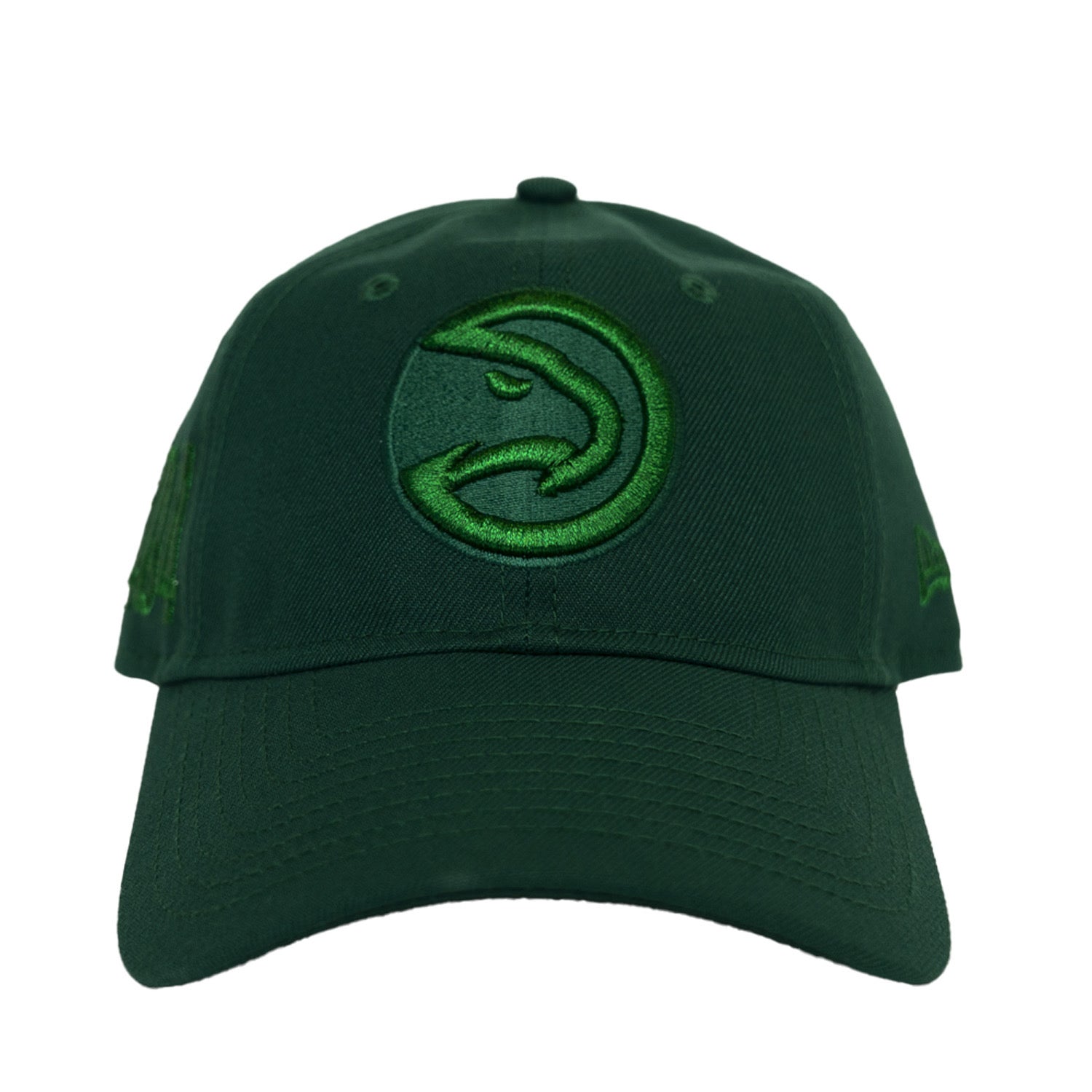 New Era Hawks Mono Green 404 Dad Hat