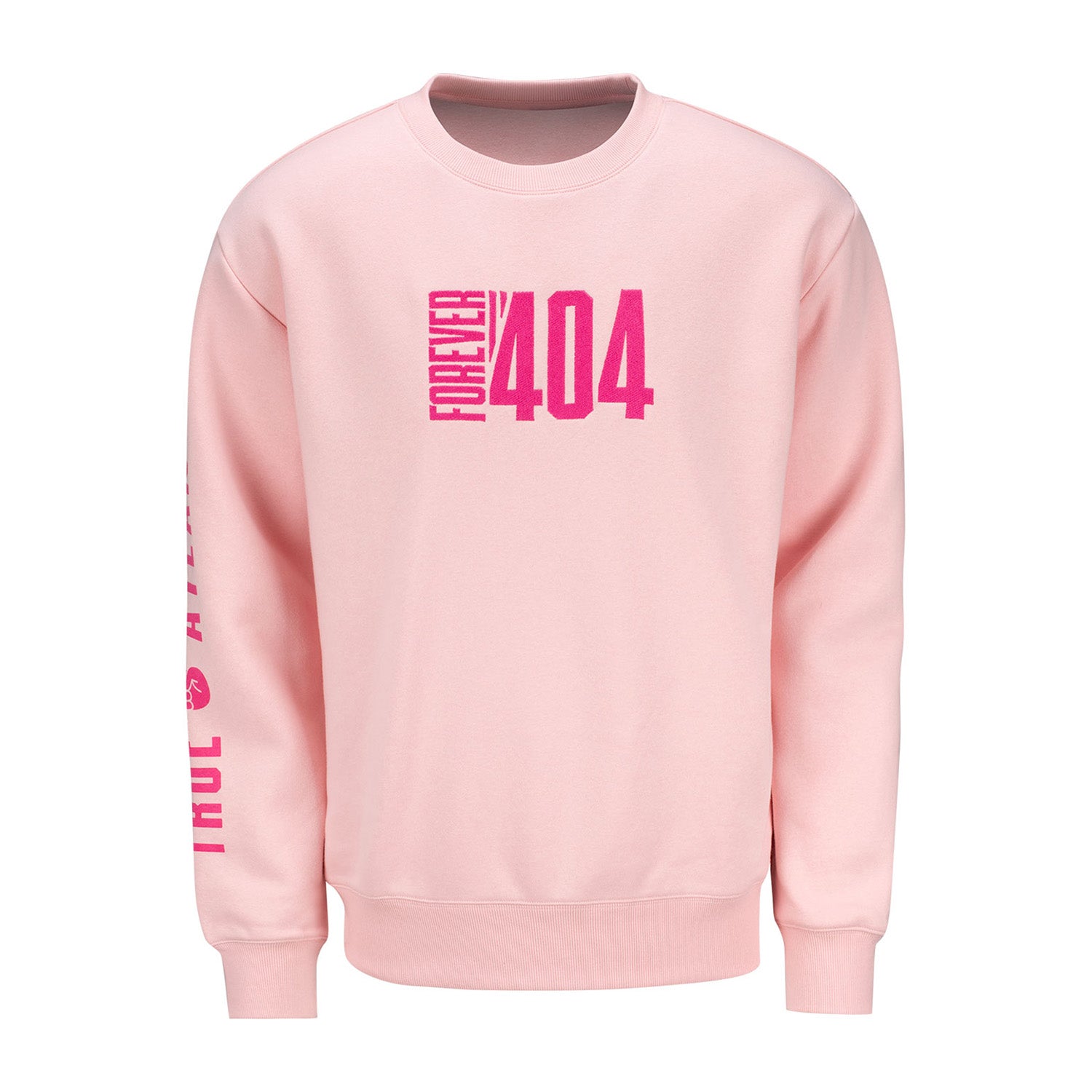 Hawks Forever 404 Mono Pink Crewneck