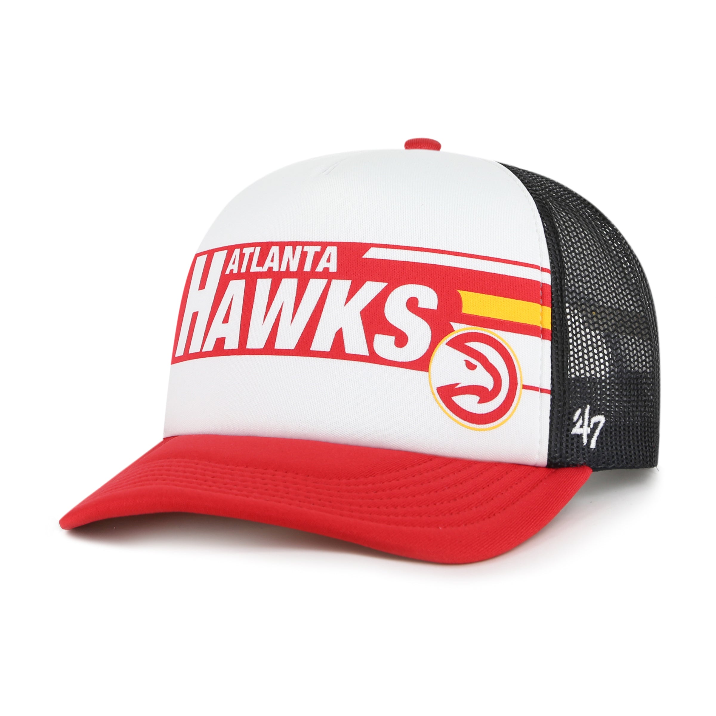 Youth 47 Brand Hawks Stack Line Trucker