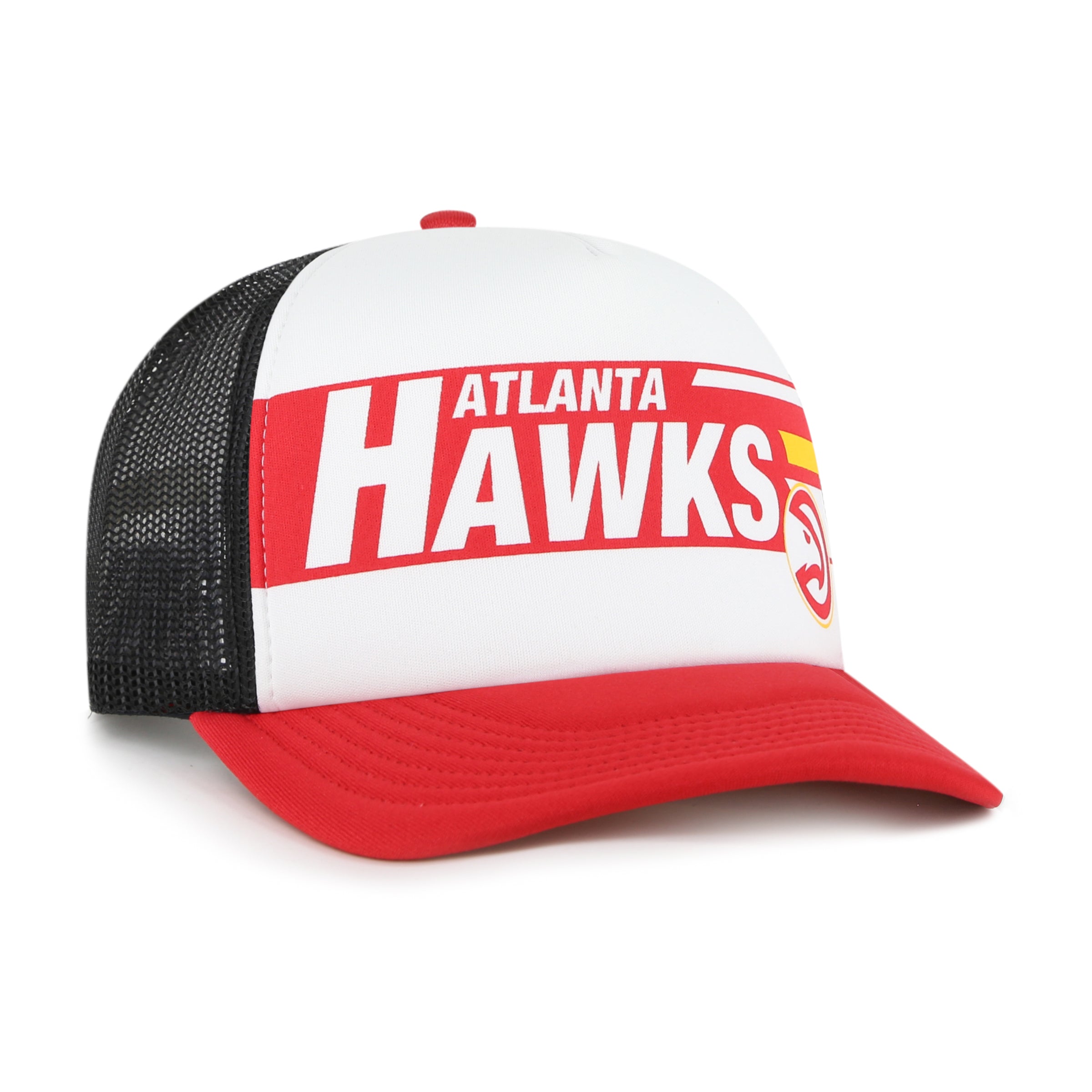 Youth 47 Brand Hawks Stack Line Trucker