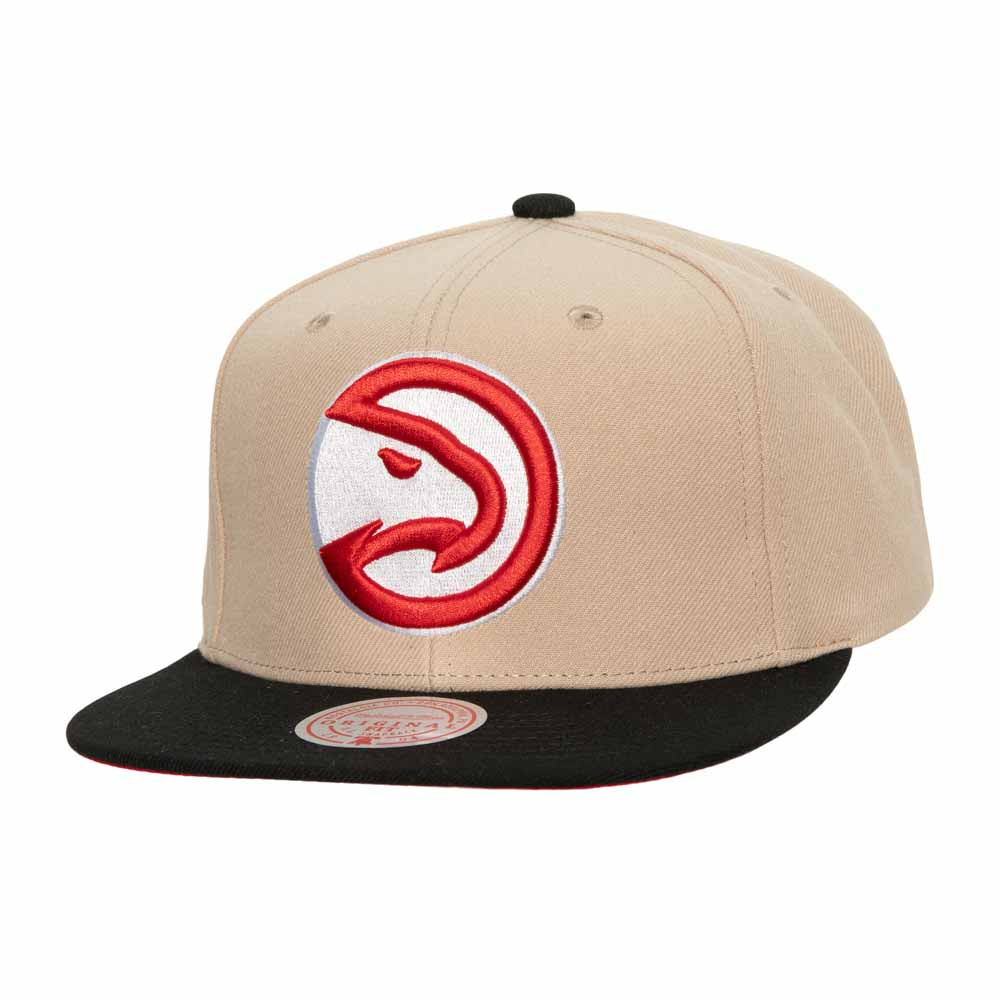 Mitchell & Ness NBA Hawks Dress Code Khaki Snapback