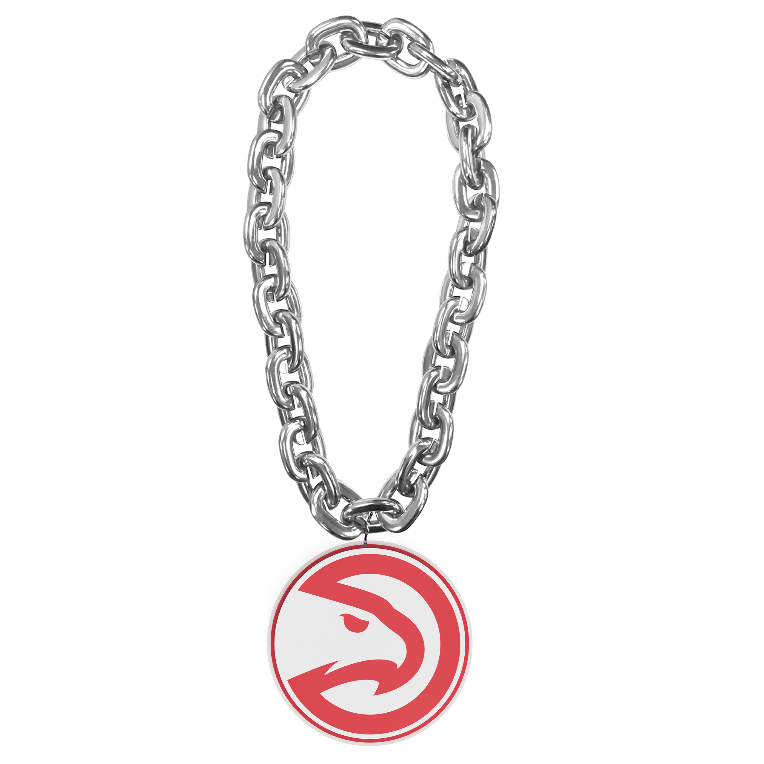 Hawks Silver Primary Logo Fan Chain