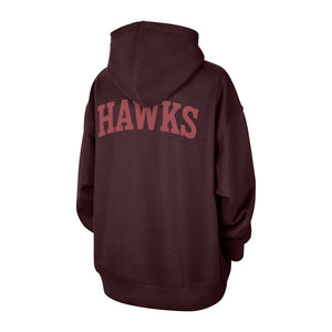 Women’s Oversized Nike Hawks Fleece Hoodie