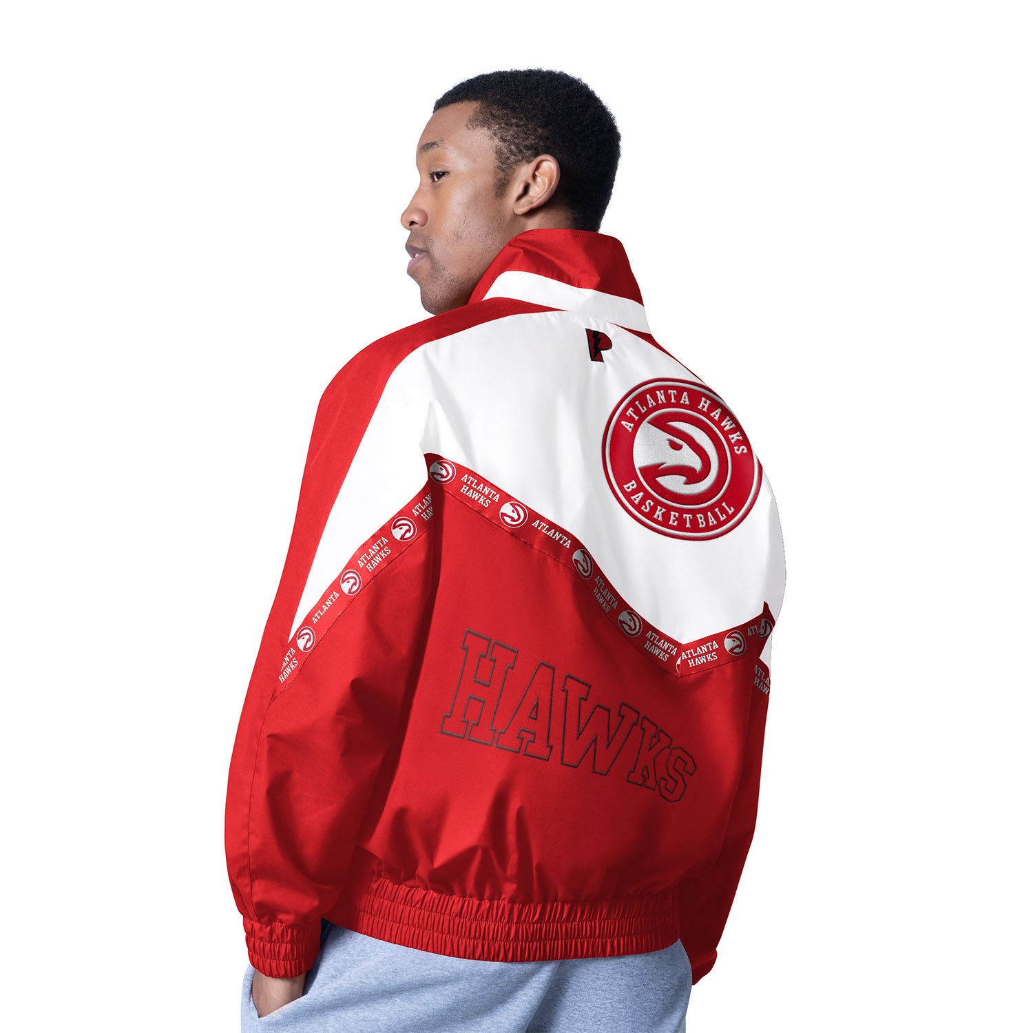Starter/GIII Hawks Pro Player Full Zip Jacket