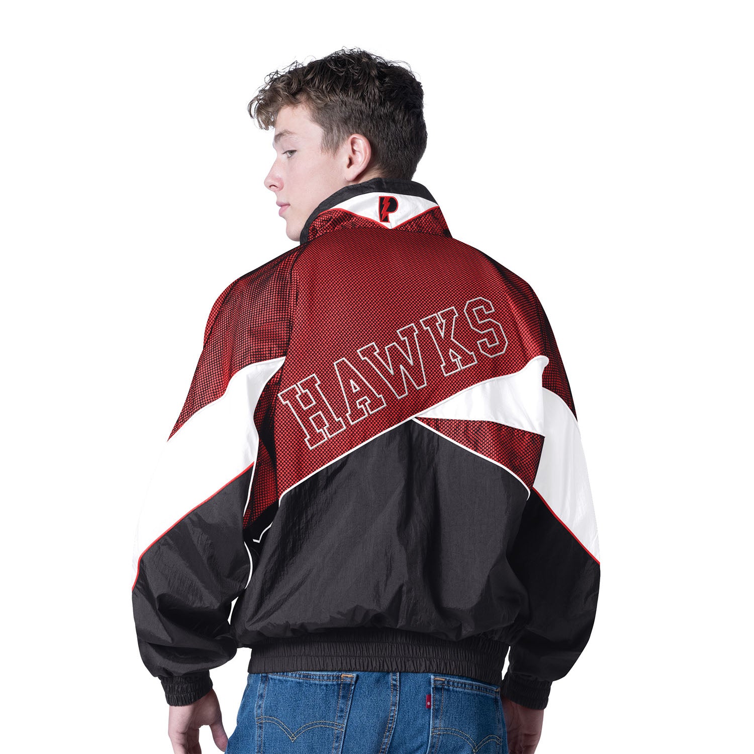Starter/GIII Hawks Pro Player Spider Full Zip Jacket