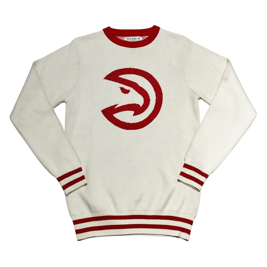 Forever 404 Cream Varsity Sweater