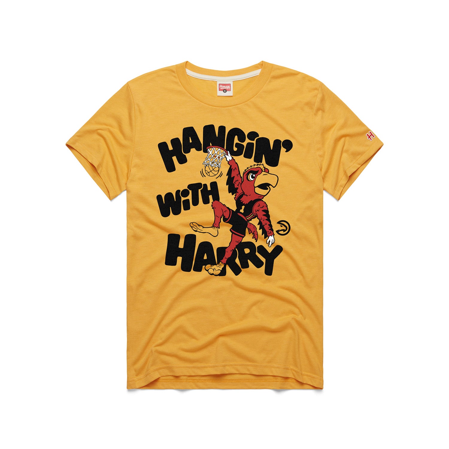 Homage Hangin With Harry Gold Tee