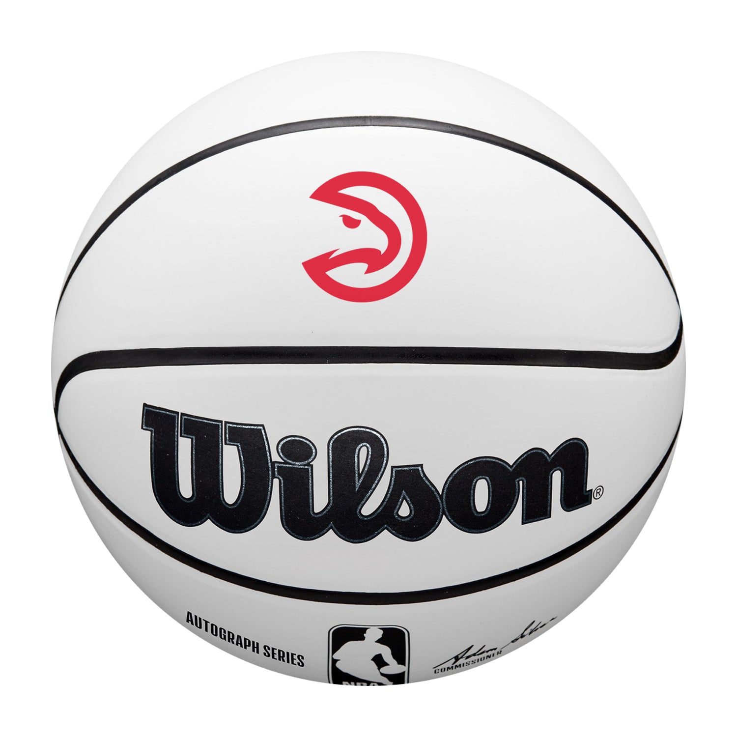 Wilson Hawks  Autograph Logo Basketball