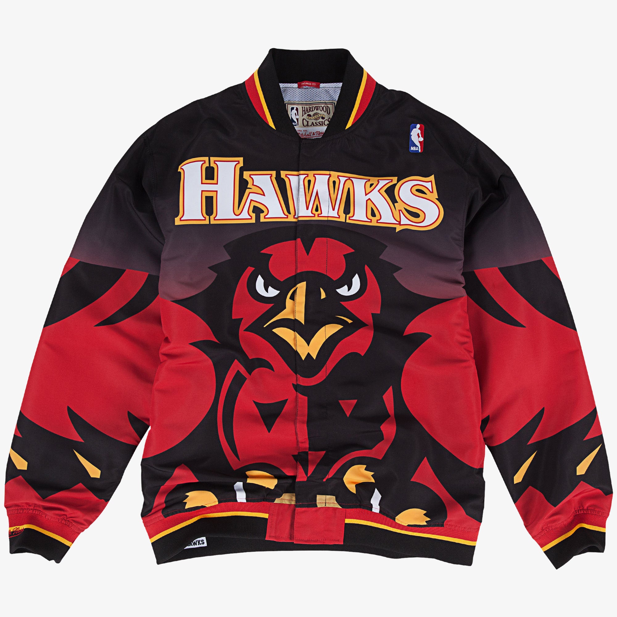 Mitchell & Ness Hawks 95-96 Black NBA Warm Up Jacket