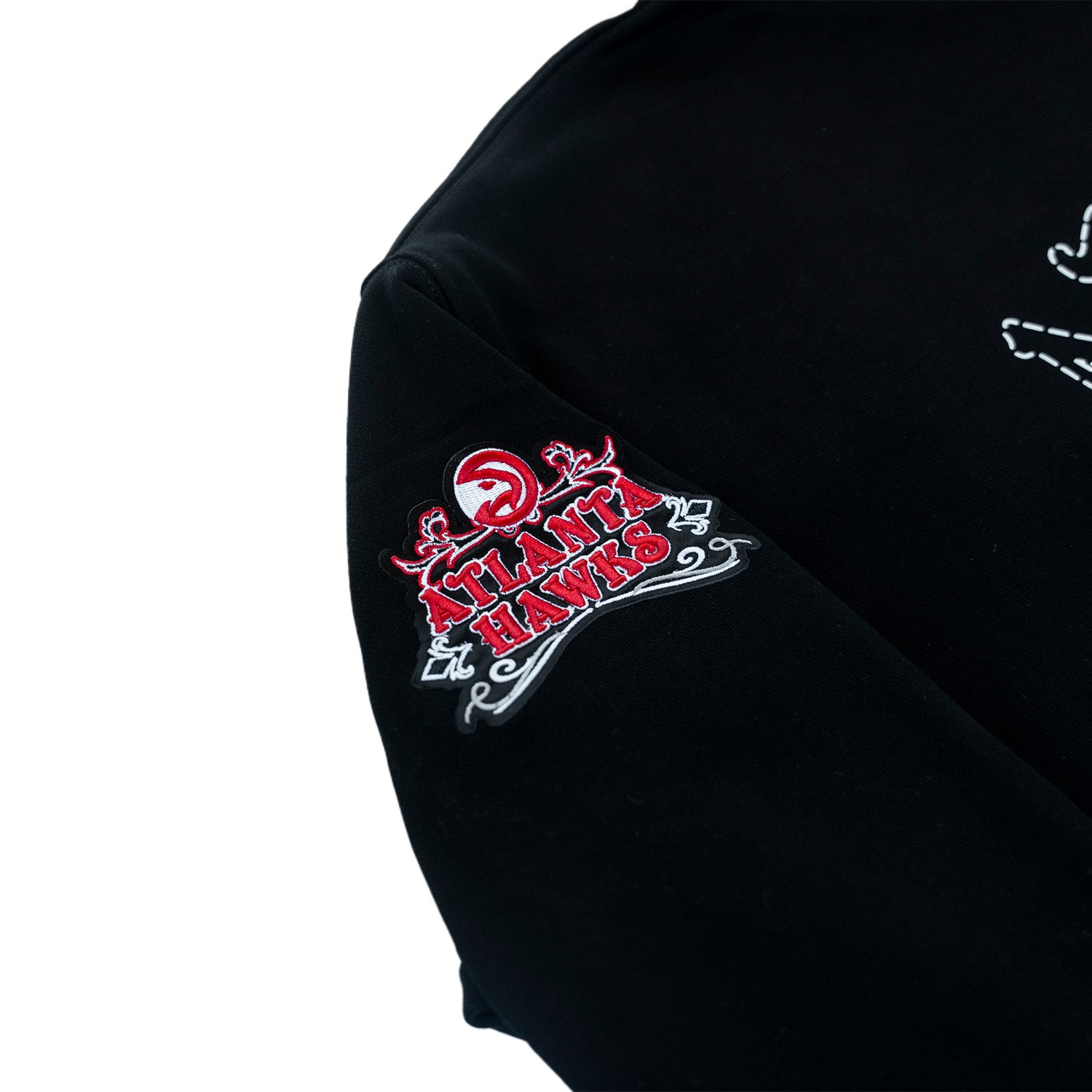 Women's Pro Standard Hawks Rebel Athletics Cropped Hoodie