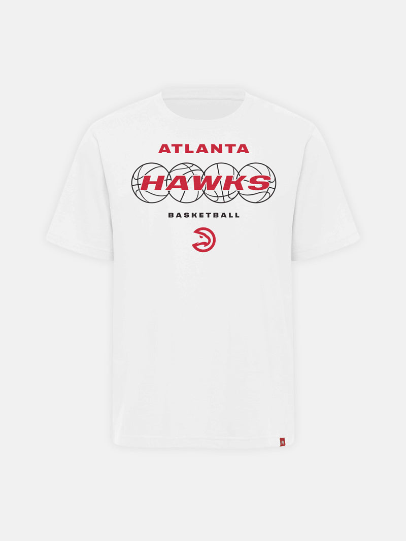 Sportiqe Hawks White Christo Duke Tee