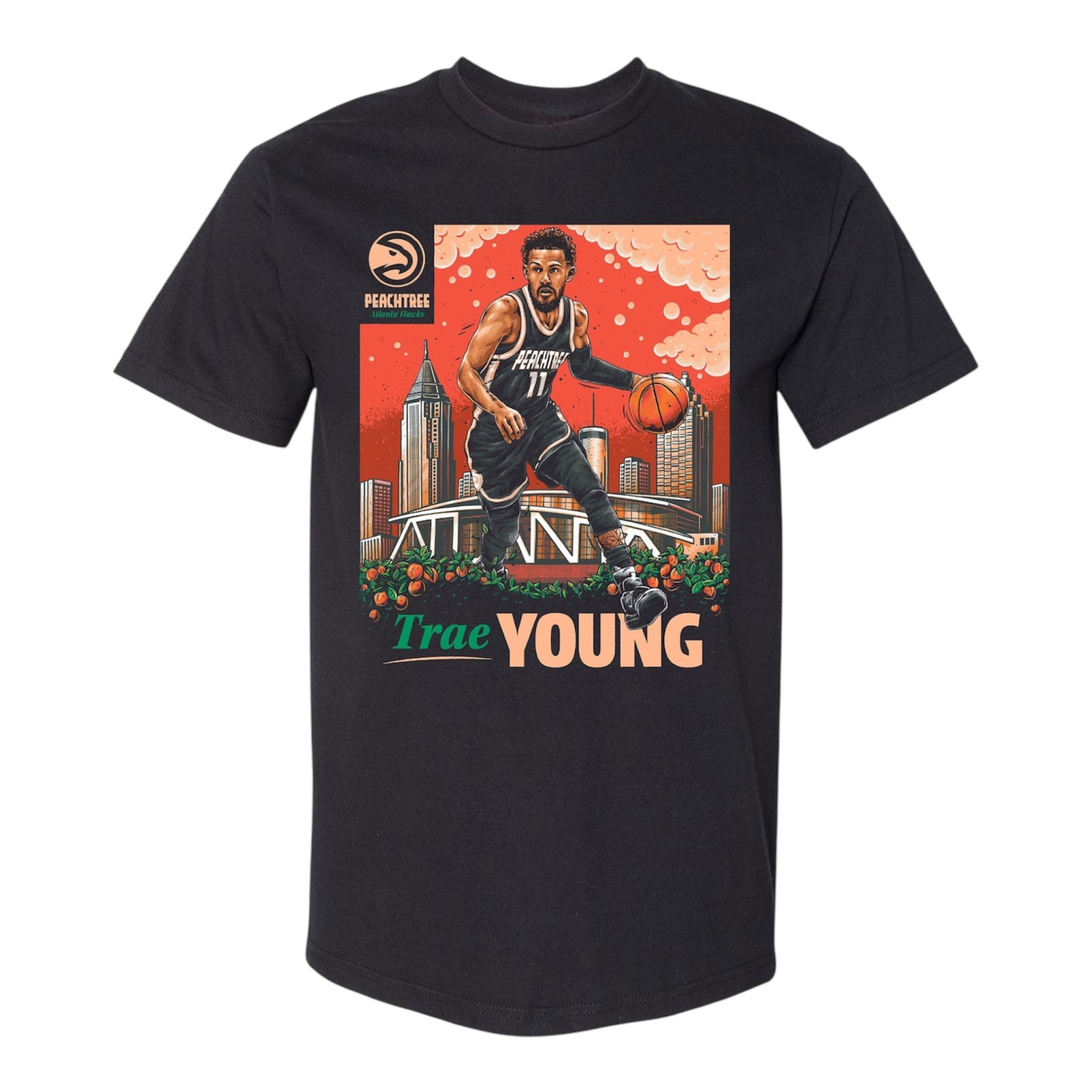 Young Peachtree Skyline Player Tee
