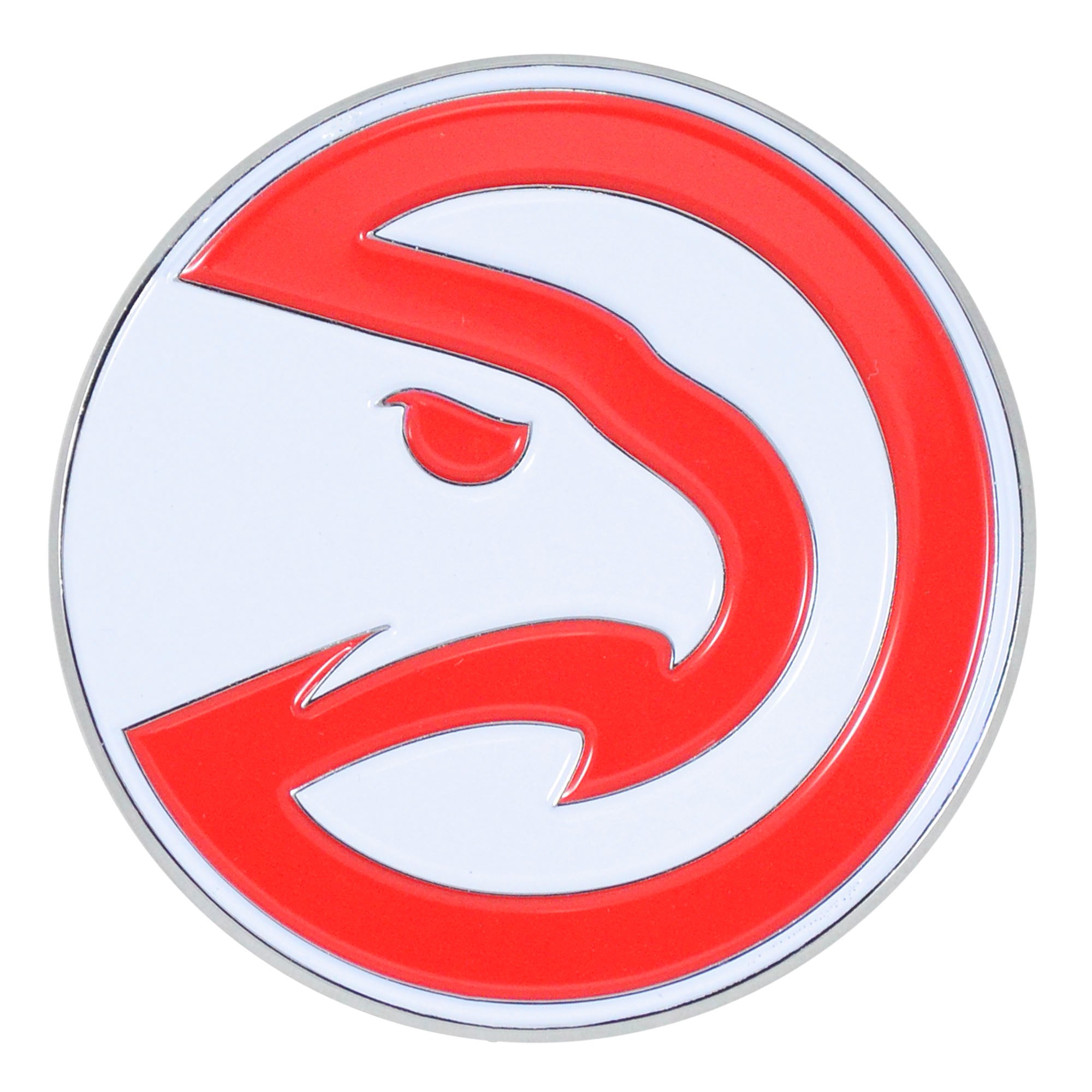 Fanmats Hawks 3D Color Metal Emblem