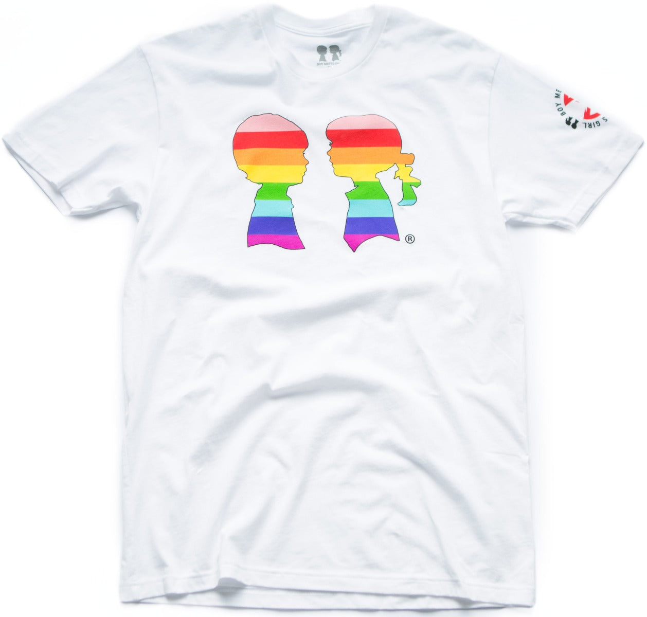 Boy Meets Girl Pride Tee