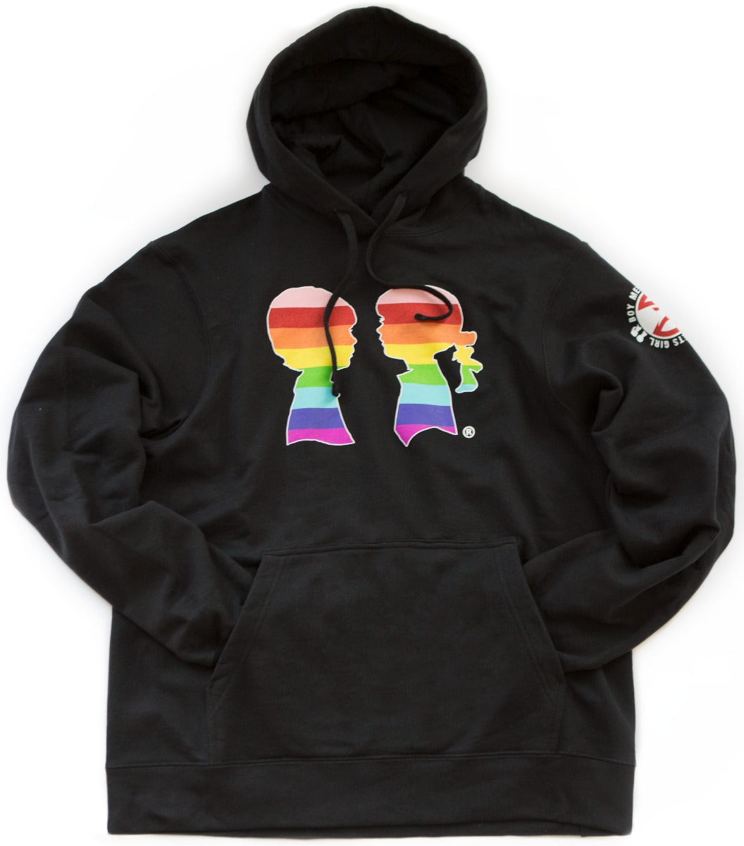 Boy Meets Girl Pride Hoodie