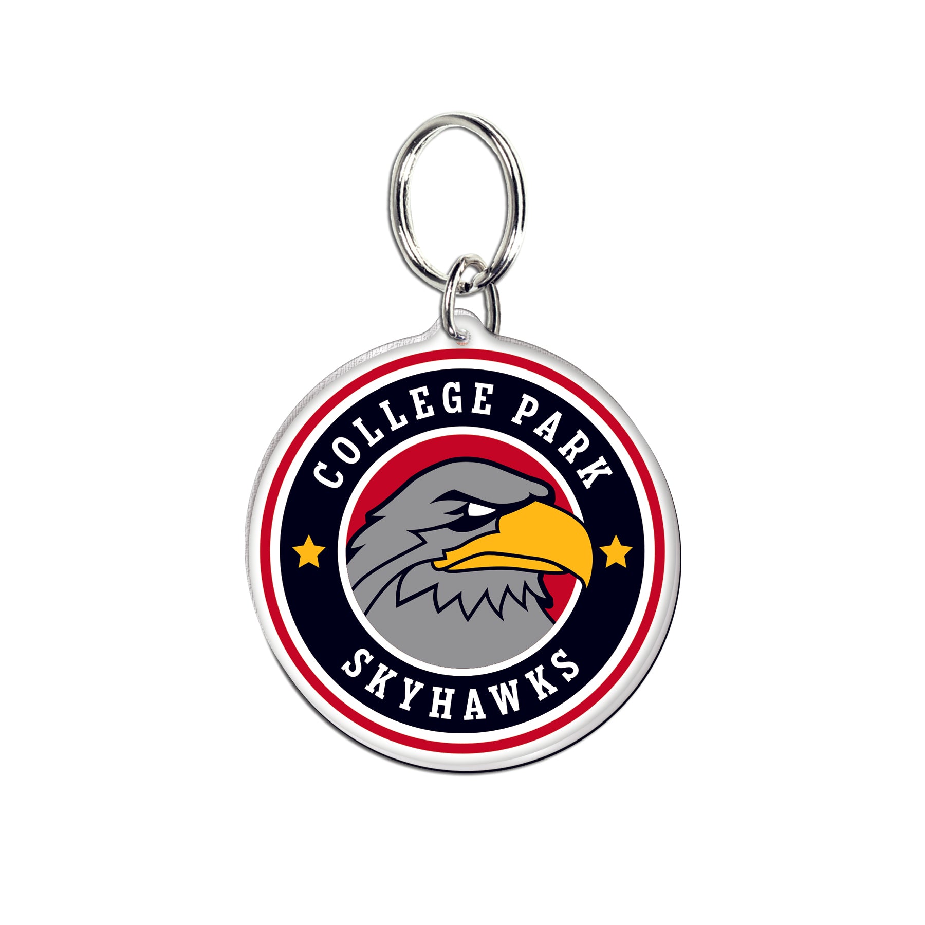 Skyhawks Premium Key Ring