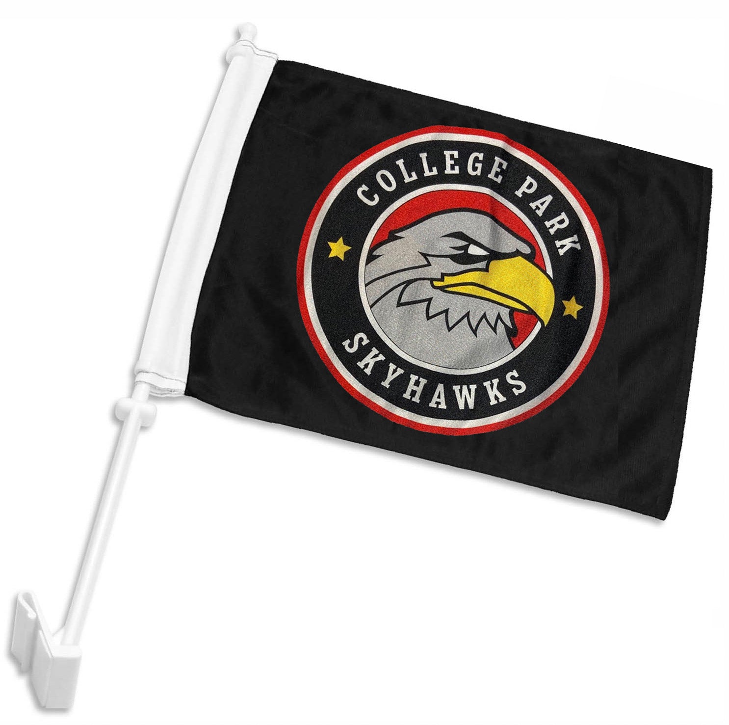 Skyhawks Car Flag