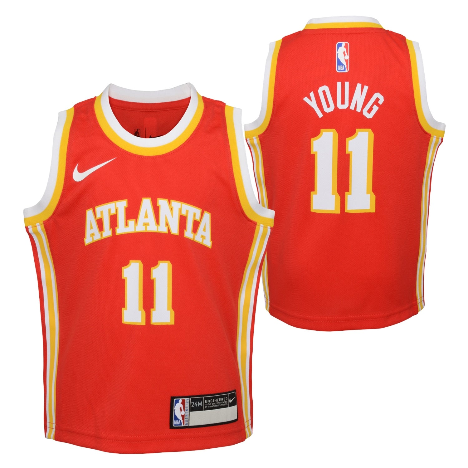 Nike Men's Atlanta Hawks Trae Young Icon Edition Swingman Jersey