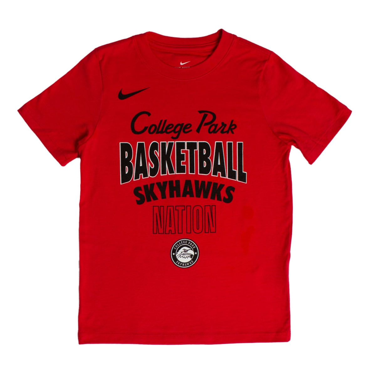 Kids Nike Skyhawks Core Cotton Red Tee