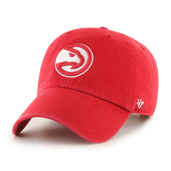 '47 Brand Hawks Red Stone Wash Clean Up Hat