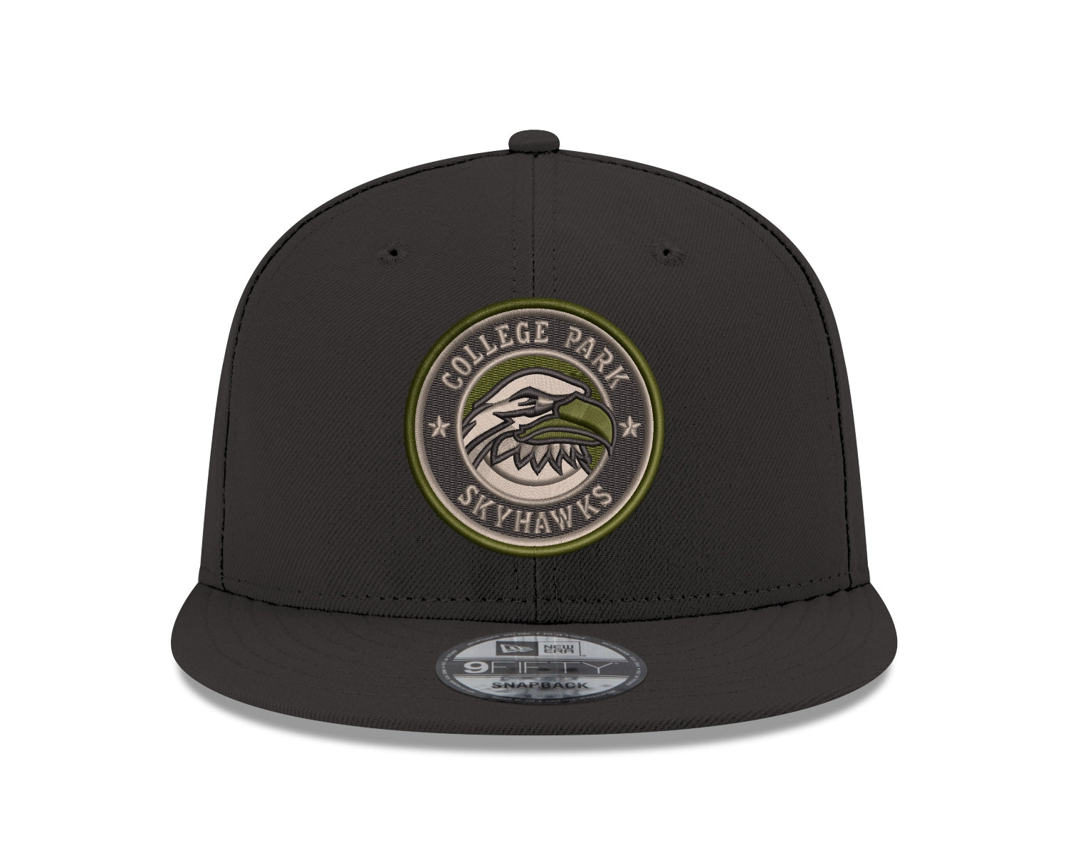 New Era Skyhawks Black Woodland 9FIFTY Snapback