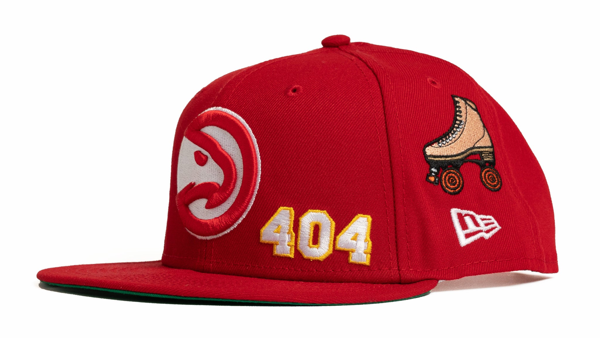 New Era Atlanta Hawks Basic 9FIFTY Snapback Cap - Red