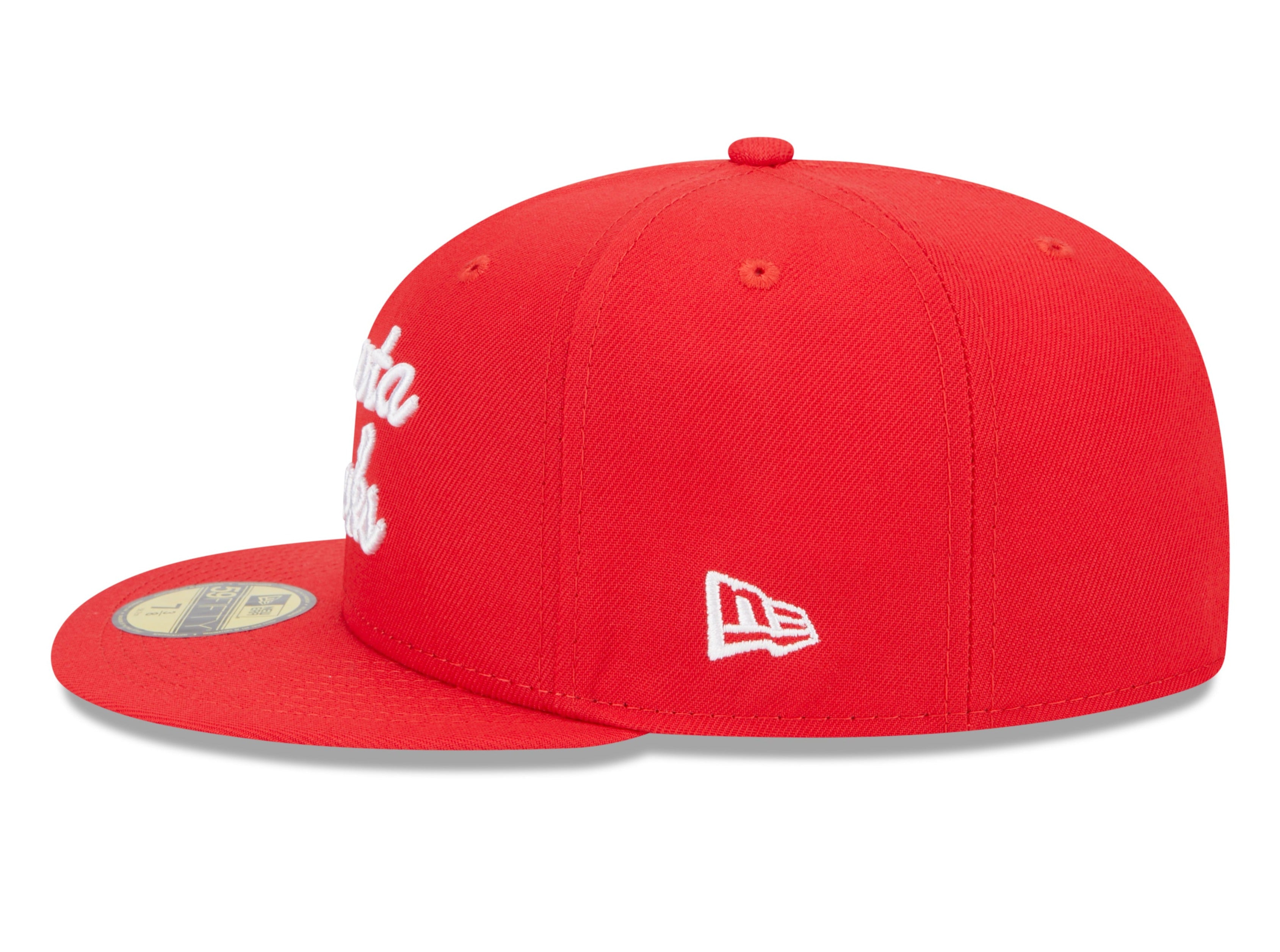 New Era Hawks Red Fairway Script 59FIFTY Fitted