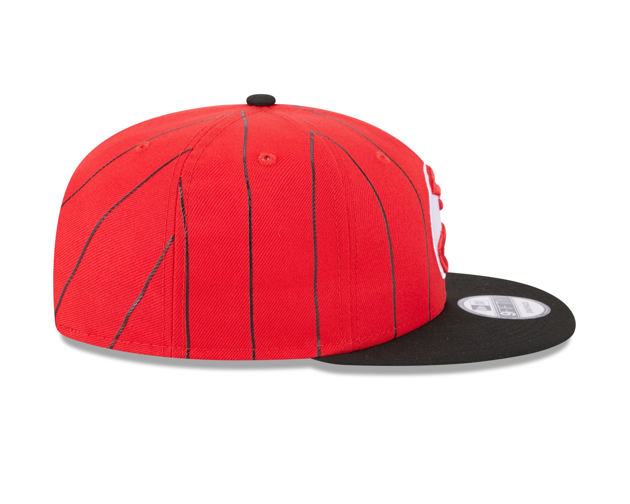 V's Pinstripe Fitted Hat