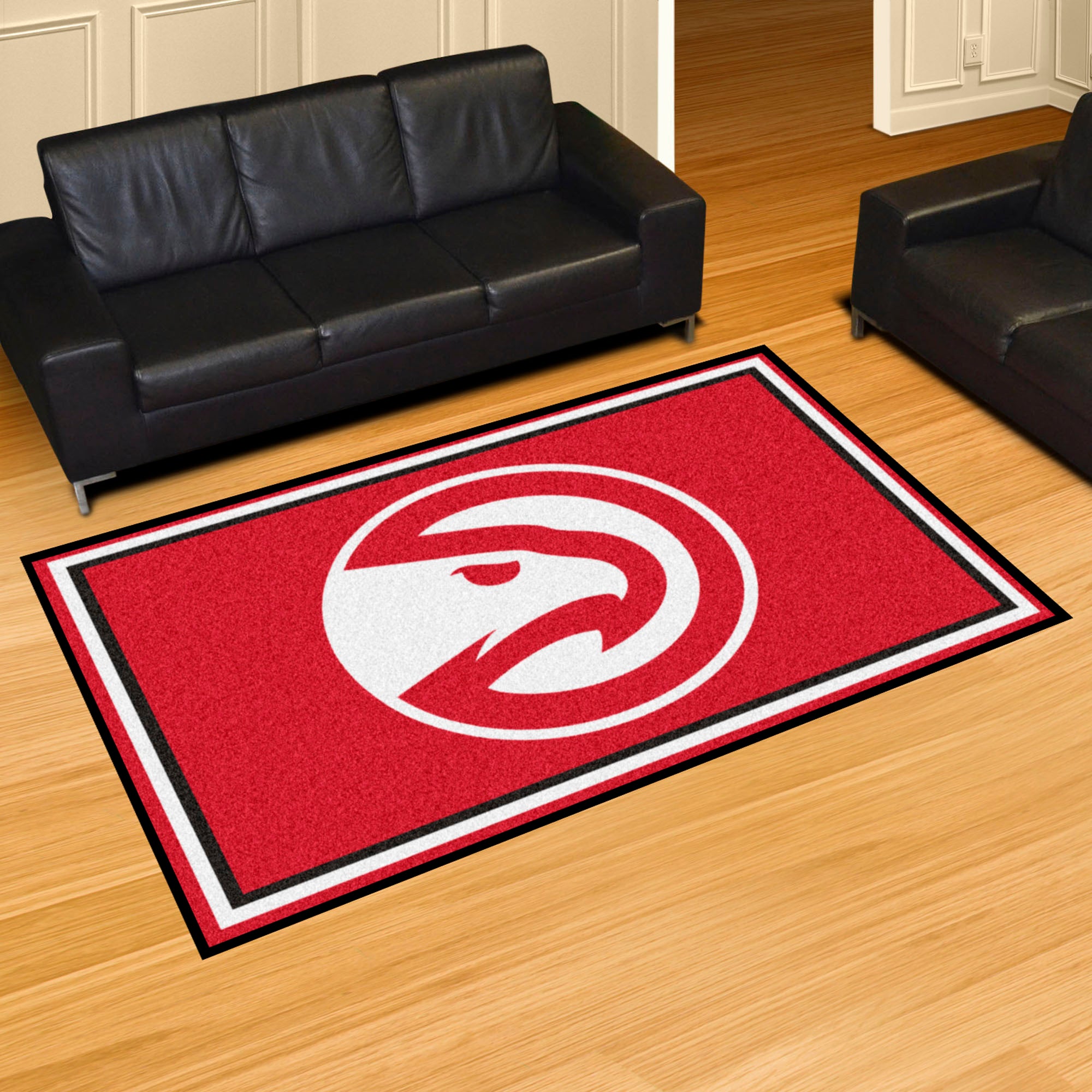 Fanmats Hawks 5' x 8' Plush Area Rug