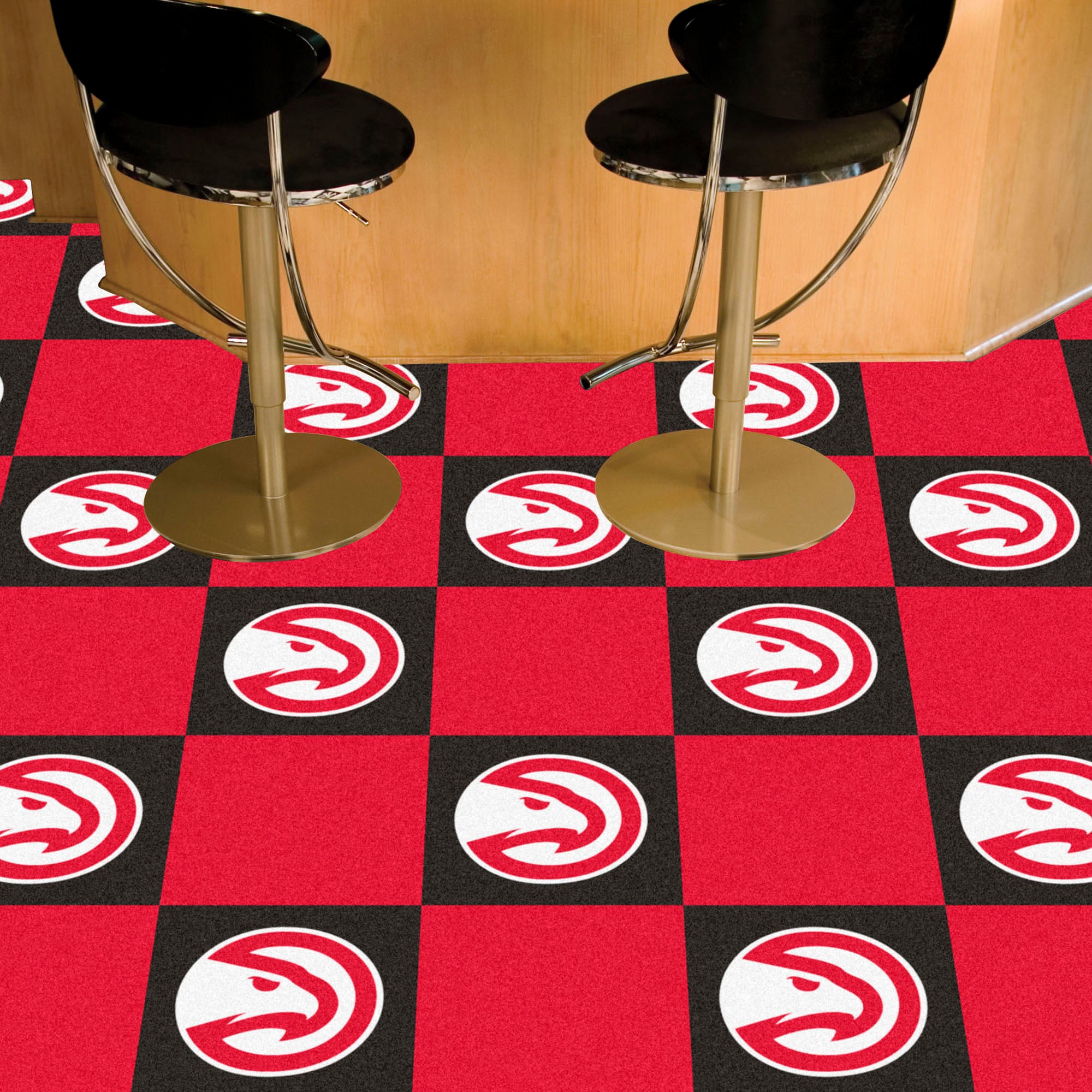 Fanmats Hawks Team Carpet Tiles