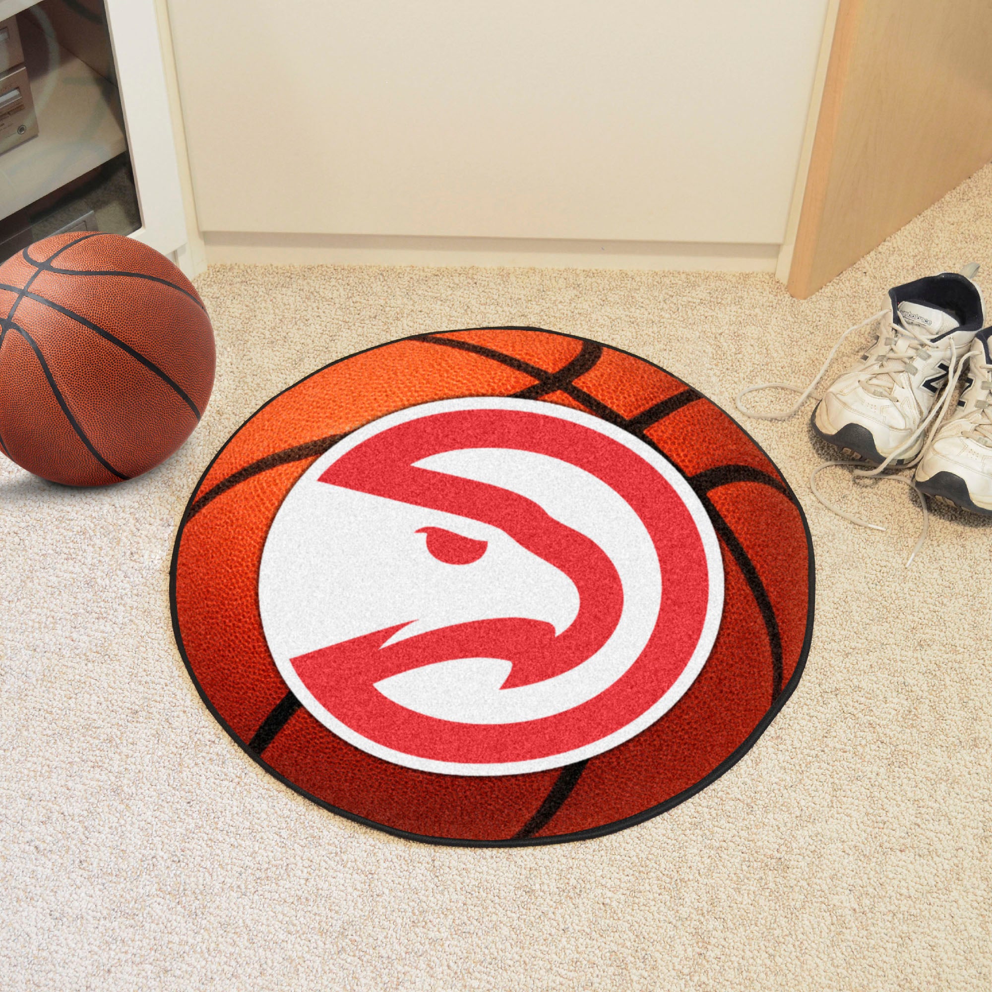 Fanmats Hawks Basketball Rug