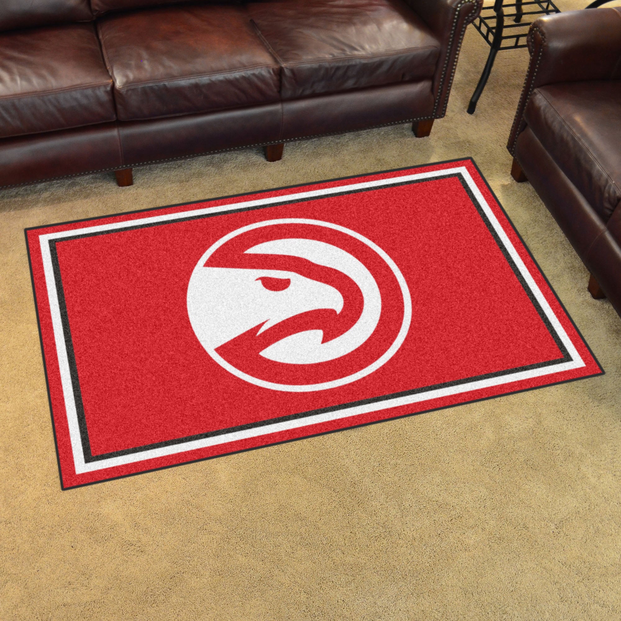 Fanmats Hawks 4' x 6' Plush Area Rug