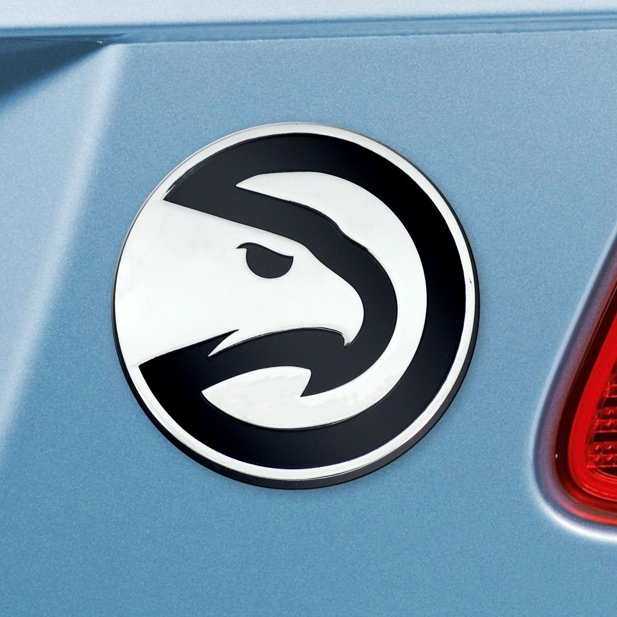 Fanmats Hawks 3D Chromed Metal Emblem