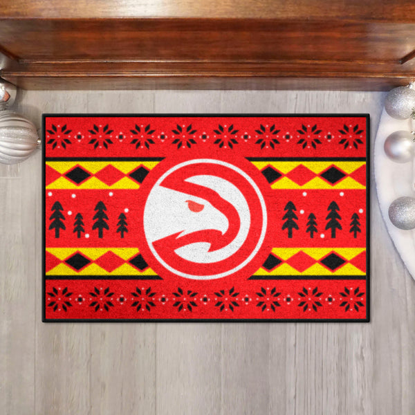 Fanmats Hawks Holiday Sweater Starter Mat Accent Rug