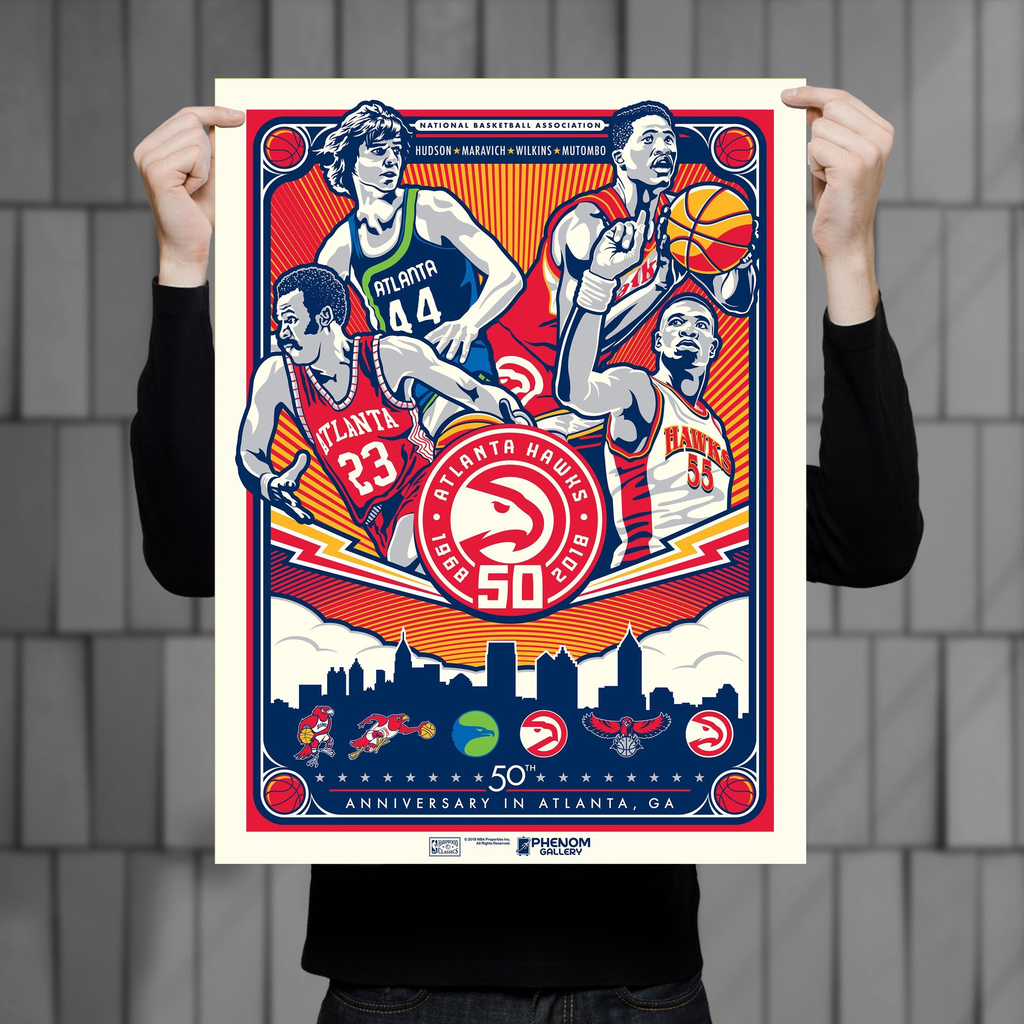 San Francisco 49ers Phenom Gallery 18'' x 24'' Deluxe Framed Serigraph Print